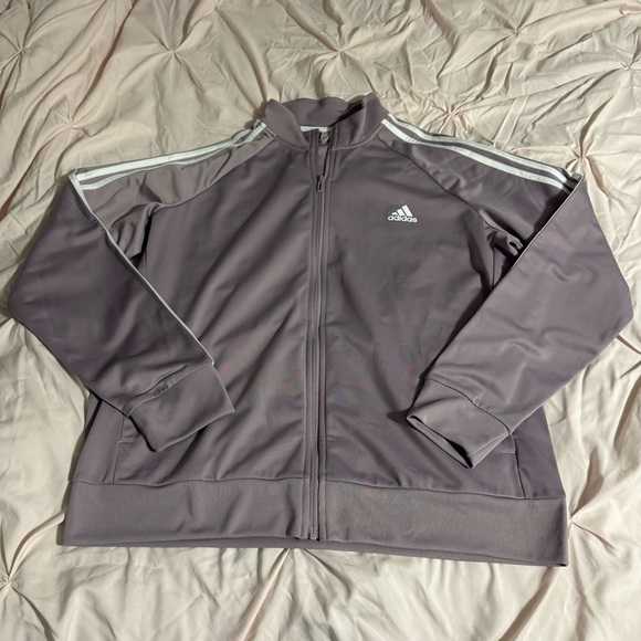 adidas Jackets & Blazers - Adidas Purple Track Jacket
